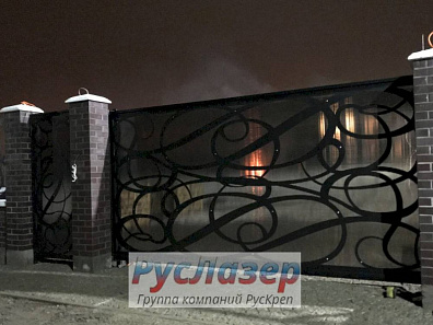 Металлические ворота и калитка на заказ