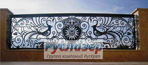 Художественные панели для забора
