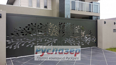 Дизайнерские раздвижные ворота