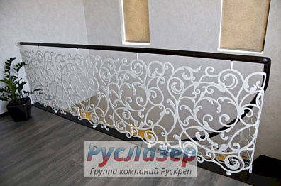 Художественные ограждения лестницы